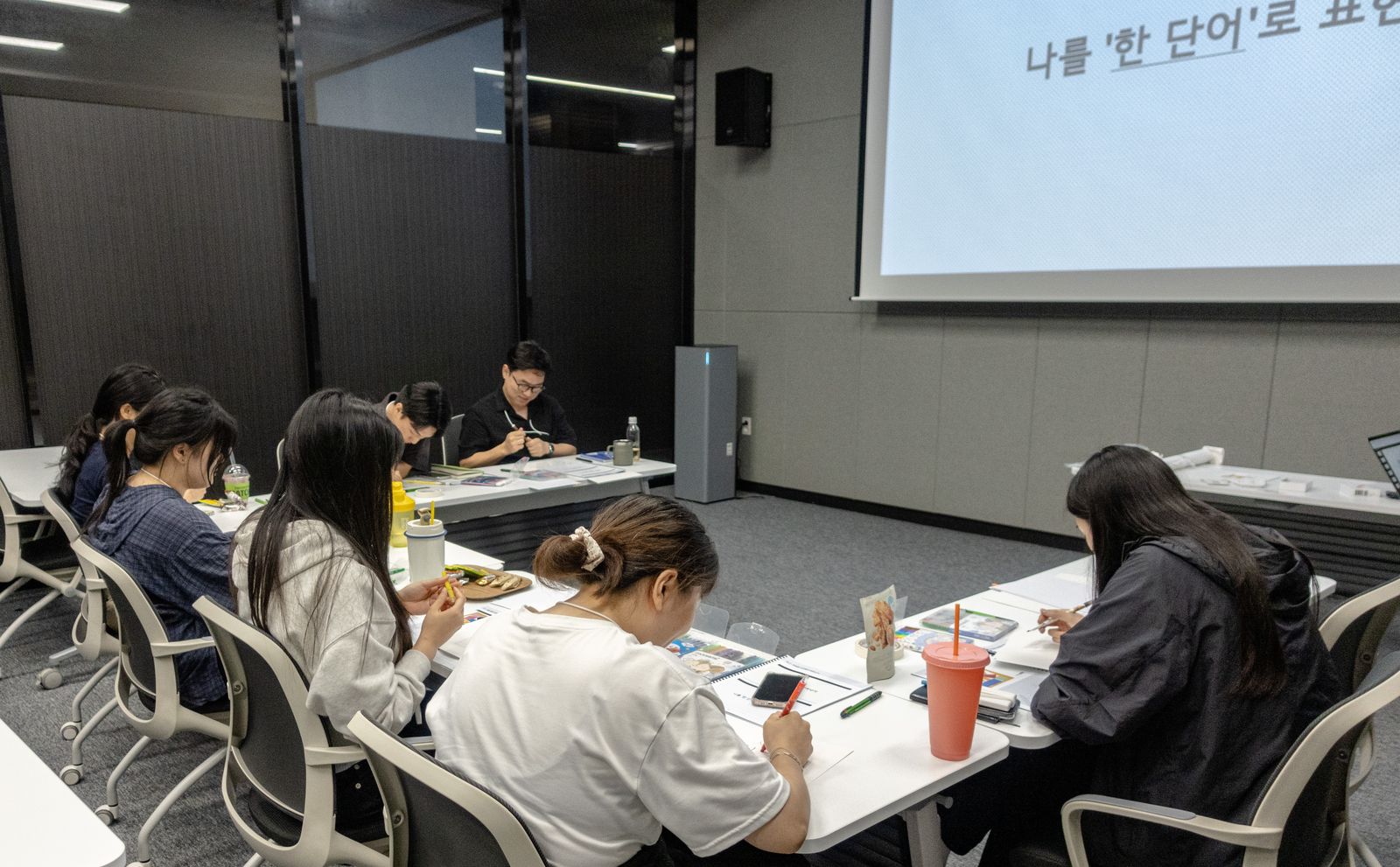 창의력 워크숍 활동 모습